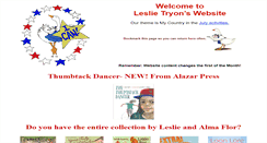 Desktop Screenshot of leslietryon.com